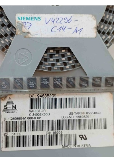Cu4032k60g Smd Varistor S+m 8 Adet