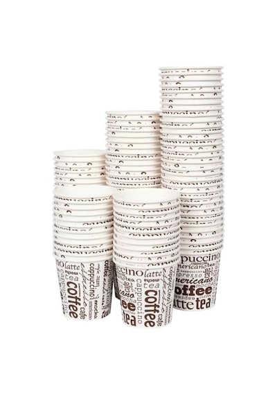 Karton Bardak 4 Oz 120ml - Sıcak Ve Soğuk İçecekler İçin 100 Adet 100 Adet