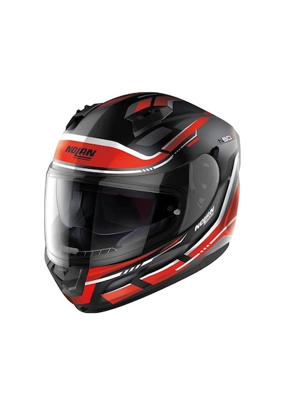 Nolan N60-6 Lancer 062 Kapalı Kask Kırmızı Siyah