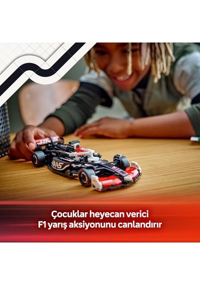 Speed Champions Moneygram Haas F1 Team Vf-24 Yarış Arabası 77250 10 Yaş Ve Üzeri Kız Ve Erkek Çocukları İle