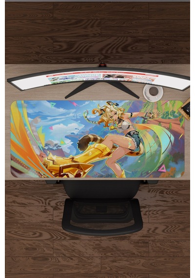 Xilonen Genshin Impact Anime Gacha V3 - 90x40 Xxl Gaming Mouse Pad Fare Altlığı