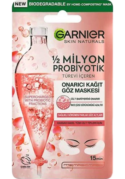 Garnier Onarıcı Kağıt Göz Maskesi 6 G