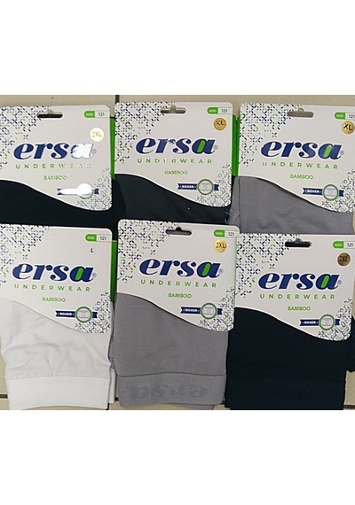 Ersa Erkek Bambu Boxer Asorti Renk 5 Adet E121