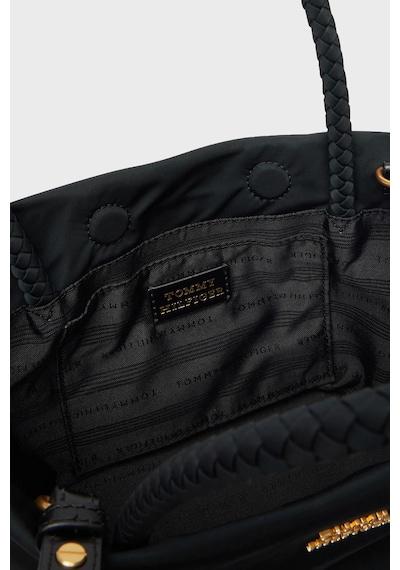 Tommy Hilfiger Çıkarılabilir Askılı Çanta Kadın Çanta Aw0aw18831 Bds Siyah
