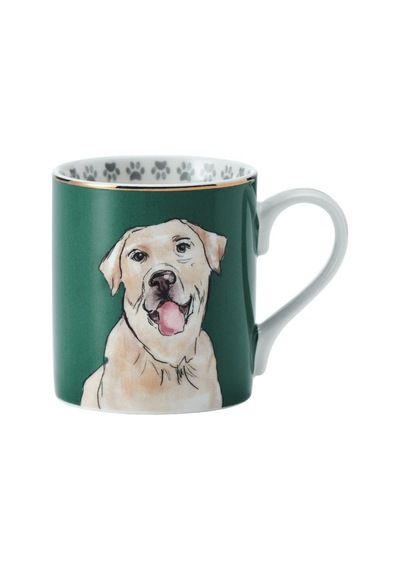 Mikasa Fine China 280 Ml Düz Taraflı Kupa Labrador Yeşil