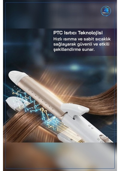 Seramik Kaplamalı Saç Düzleştirici C 2 Kademe Hızlı Isınan Kişis