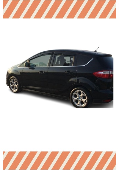Ford C-max 2011-2022 Modellerine Özel 4'lü Mügen Tip Cam Rüzgarlığı