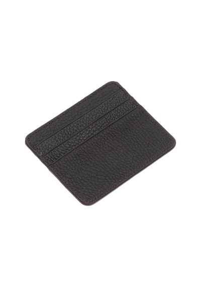 Westpolo Unisex Süper Slim Para Bölmeli Hakiki Deri İnce Kartlık Cüzdan 6 Bölmeli - 49mat Kahverengi