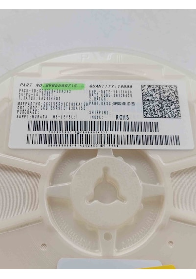 Gcg155r91e103ka Smd Kondansatör 10nf 50v 402 700 Adet
