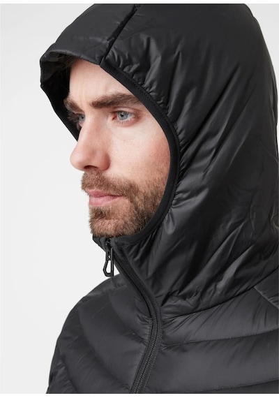 Helly Hansen Hooded Down Hybrid Insulator Erkek Kapişonlu Outdoor Mont Siyah Hha.63007hha.991 001