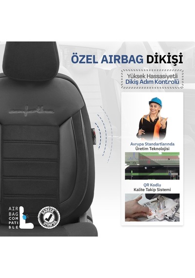 Otom Comfortline Design Premium Oto Koltuk Kılıfı - 550066790