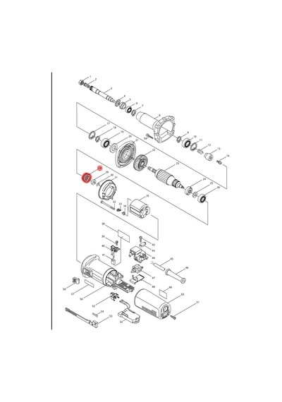 Makita GD0800C Plastik Ring Ürün Kodu 421770-2