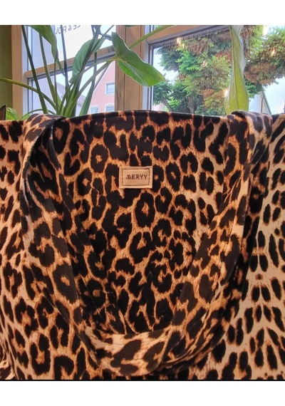 Meryy Collectıno Leopar Omuz Çantası Leopar