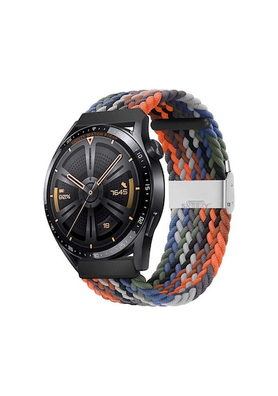 Sneezy Huawei Watch Ultimate - Watch Buds 22mm Uyumlu Metal Klips