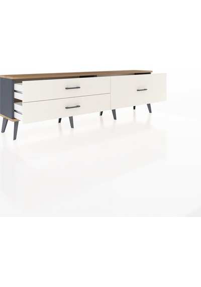 Arges Tv Ünitesi 3 Çekmeceli 176x30x51 Antrasit-çam/aytaşı Atlas Çam/aytası Arges Tv Ünitesi 3 Çekmeceli 176x30x51 Antrasit-çam/aytaşı Atlas Çam/aytası
