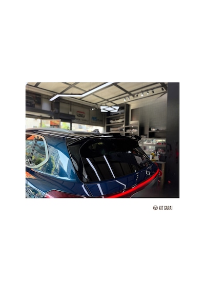 Kit Garaj Togg T10x Parlak Siyah Spoiler Plastik Boyalı