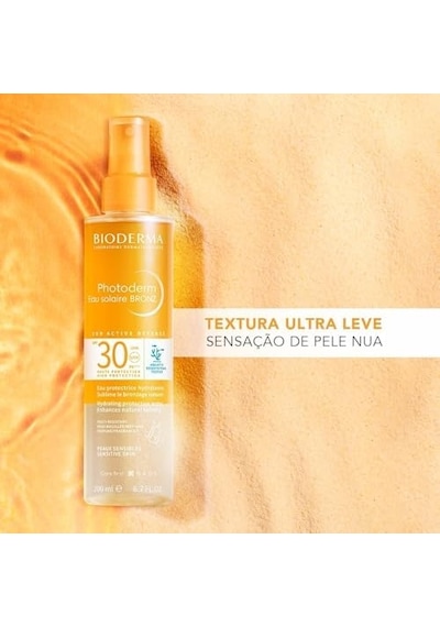 Photoderm Bronz Sun Protective Water Spf30 Bronzlaştırıcı Güneş Koruyucu Yüz, Vücut, Saç 200 Ml