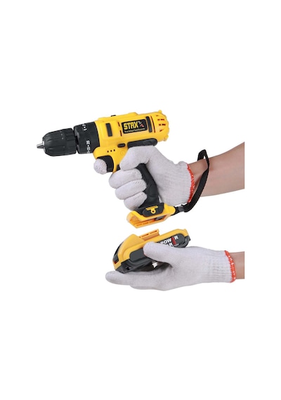 Staxx Power STX1079 24V 5Ah Darbeli Çift Akülü Li-ion  Vidalama Şarjlı Matkap + 5 Ad Uç