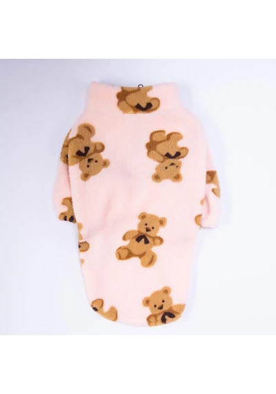 Pawstar 26755- Pembe Gentle Bruno Orta-büyük Irk Köpek Polar Sweatshirt