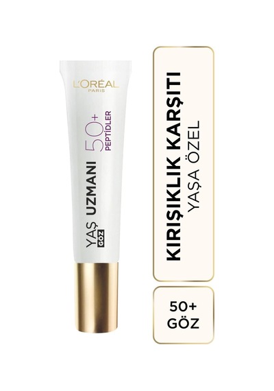 L'oreal Paris Yaş Uzmanı 50+ Kırışıklık Karşıtı Yenileyici Göz Kremi