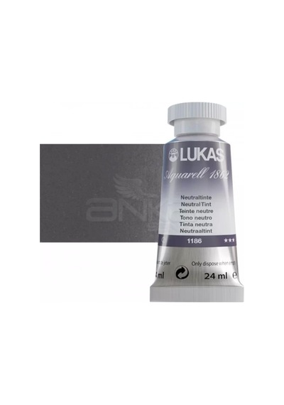 Lukas Aquarell 1862 Artist 24ml Sulu Boya 1186 Neutral Tint Seri 2 Diğer