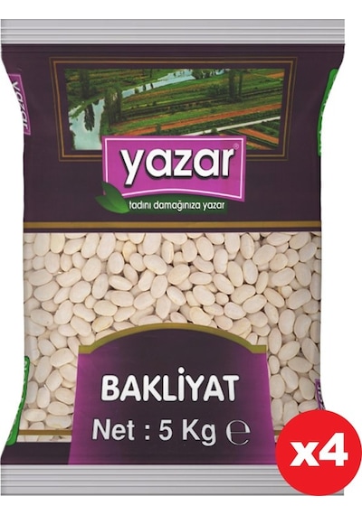 Yazar Çumra Fasulye 4 x 5 KG