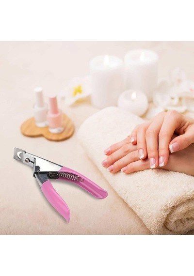 Profesyonel Tips Makası Pembe Clıpper
