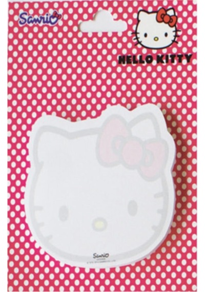 Yapışkanlı Not Kağıdı Hello Kitty Şekilli 50 Yaprak Hk-ş-fp
