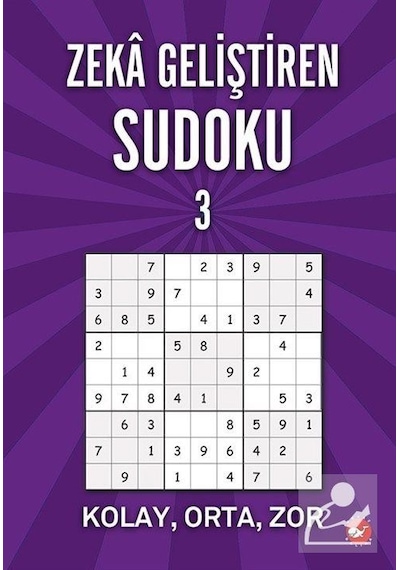 Zeka Geliştiren Sudoku Kolay-Orta-Zor 3 - Ramazan Oktay