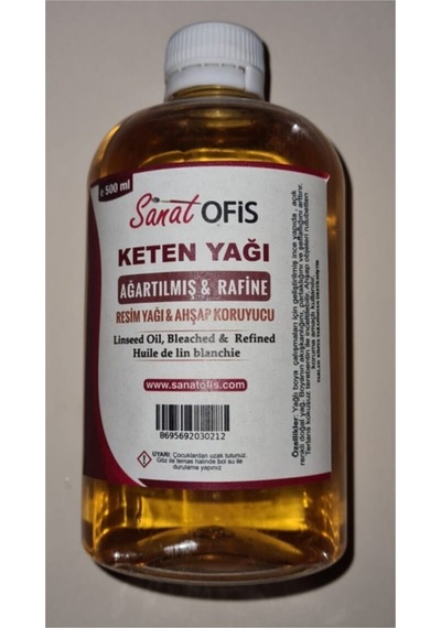 Sanatofis Keten Yağı 500 Ml