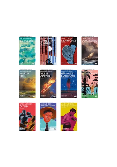 İş Bankası Jack London Modern Klasikler Roman Dizisi 11 Kitap