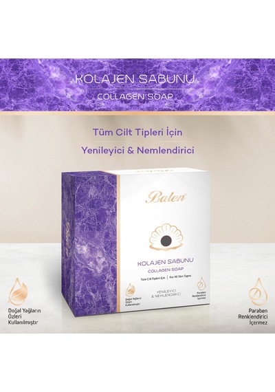 Balen Balık Kolejenli Sabun 125 G
