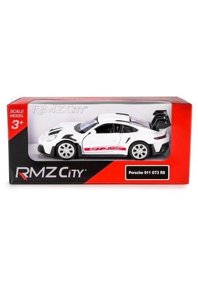 Rmz City Porsche 911 Gt3 Rs Dikkat 1/36 Ölçektir 12 Cm. Beyaz