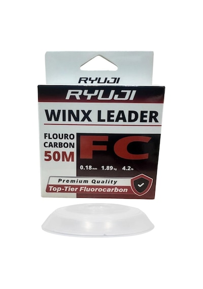 Ryuji Winx Fc 50mt 0.18mm %100 Fluorocarbon Leader Misina