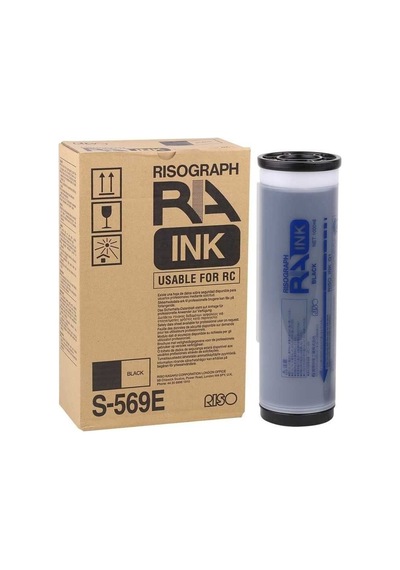 Risograph S-569e Siyah Mürekkep - Rc 4500 / Rc 5600 T31 Diğer