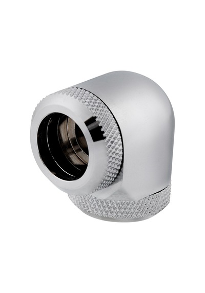 Cx-9052014-ww Fitting Hard Tube ,xf Hardline 2-pack 90 Angled 14mm Od Compression Chrome