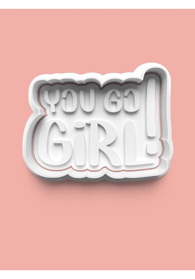 Girl Kurabiye Kalıbı Ve Şeker Hamuru Kalıbı 4'lü Set
