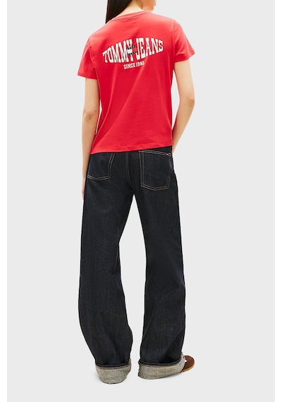 Tommy Jeans Pamuklu Sırt Baskılı Regular Fit Bisiklet Yaka T Shirt Bayan T Shirt Dw0dw22274 Xk3 Kırmızı Kirmizi Tommy Jeans Pamuklu Sırt Baskılı Regular Fit Bisiklet Yaka T Shirt Bayan T Shirt Dw0dw22274 Xk3 Kırmızı Kirmizi