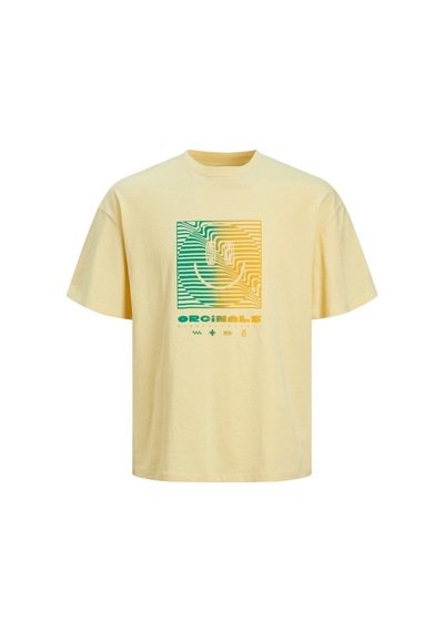 Jack & Jones Jack&jones Scope Erkek Sarı Tişört Sarı-101927728