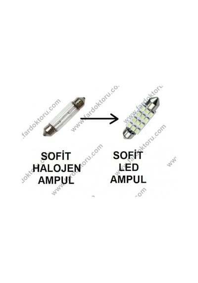 Fardoktoru Vw Jetta Mk6 Komple Beyaz Led İç Aydınlatma Ampul Seti N11.2739