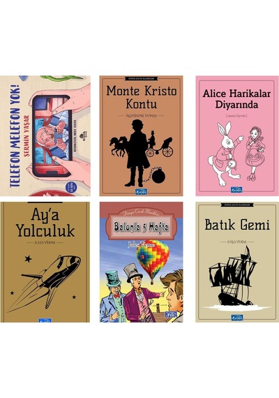 Telefon Melefon Yok Şermin Yaşar Ortaokul 6 Kitap Okuma Seti