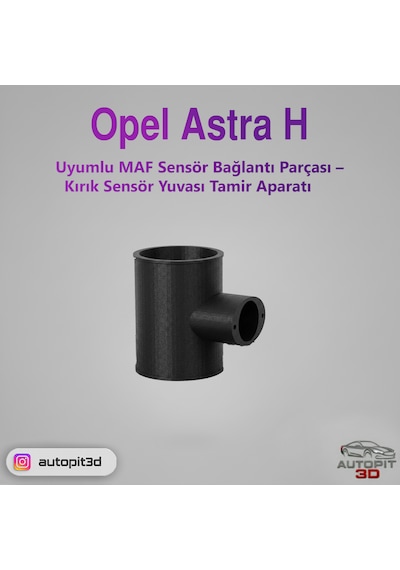 Opel Astra H Uyumlu Maf Sensör Bağlantı Parçası Kırık Sensör Yuvası Tamir Aparatı