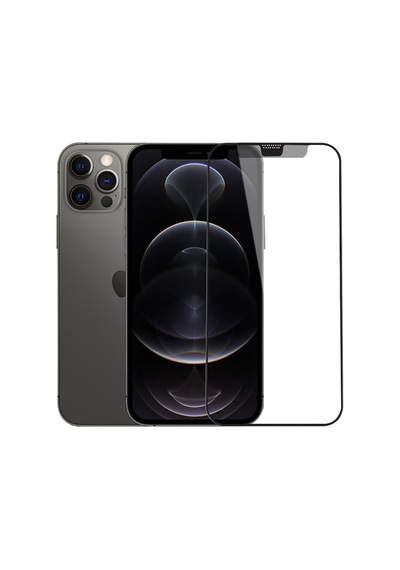Apple Uyumlu   iPhone 12 Pro Max Mat Ekran Koruyucu 9H Temperli Parmak İzi Tutmayan Wiwu iVista Matte
