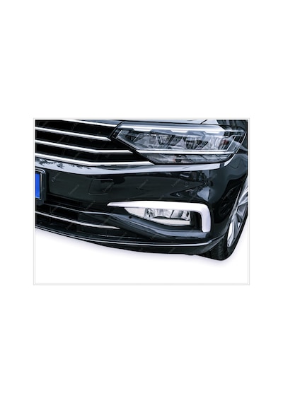 Vw Passat B8.5 Krom Sis Farı Çerçevesi 2 Prç P.Çelik 2019 Üzeri