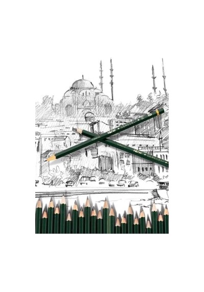 3b Resim Kalemi Dereceli Kalem 4 Adet Fatih Dereceli Resim Kalemi Yumuşak Uçlu Kurşun Kalem Genel