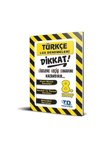 8.sınıf Lgs Türkçe Dikkat Denemeleri