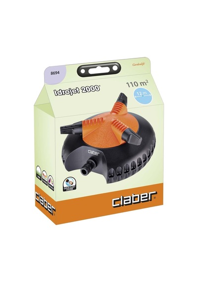 Claber 8694 Idrojet 2000 Üç Kollu Fıskiye