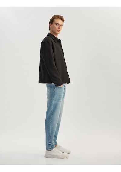 Koton Pamuklu Normal Bel Cepli Loose Fit Jean Pantolon - Steve Jean Açık İndigo 5sam40020nd Açık İndigo