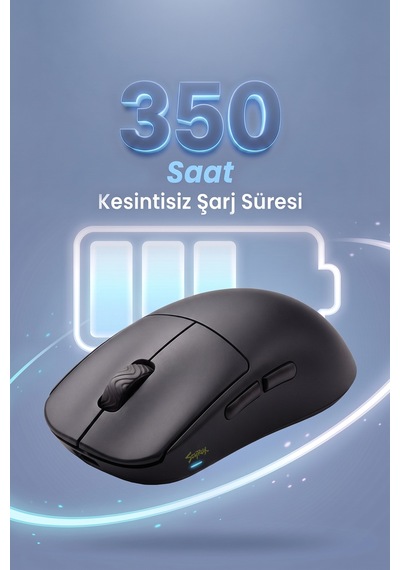 Scyrox V8s Kablosuz 400mah 40gr 50.000dpı 8k Profesyonel Gaming Oyuncu Mouse -