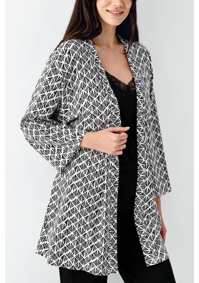 Pierre Cardin Kadın Siyah Sabahlık 5274-48560 Siyah